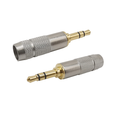 1/2/5Pcs Replacement 3.5mm 3 Pole Male Stereo Repair Headpho