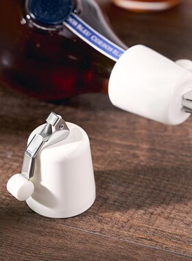 Press-type Vacuum Red Wine Bottle Cap Stopper Reusable ABS S