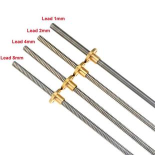 Printer THSL Screw Thread Rod Trapezoidal 300 CNC Lead