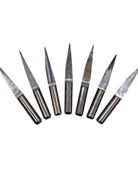 10PCS 10/15/20/25 Degrees 3.175 1/8 V Shap PCB Engraving Bit
