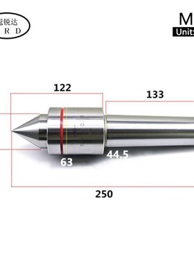 CNC lathe MT3 MT4 MT5 high precision waterproof rotary cente