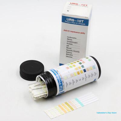 100 Strips URS-10T Urinalysis Reagent Strips 10 Parameters U