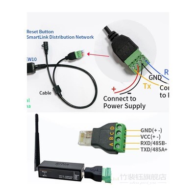 Wireless Networking Devices Modbus TPC IP Function RJ45 RS23