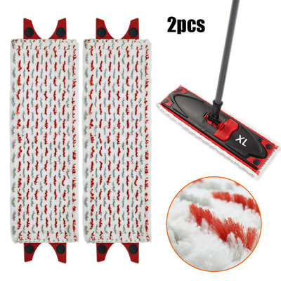 2x Microfibre Mop Cover Floor Wiper Mop Cloth For Vileda Ult