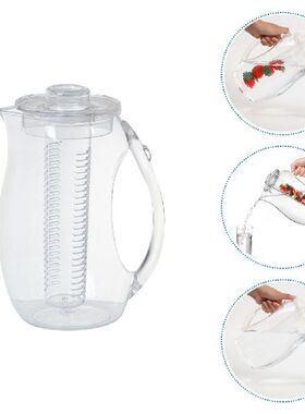 Water Pitcher Infuser Jug Kettle Transparent Carafe