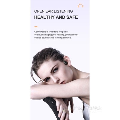 AS10+ Bluetooth Wireless Headphones Bone Conduction Earphon