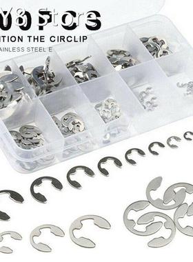 200pcsset Stainless Steel EClip Assortment Durable Clip Wa