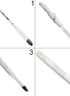 Triple Scale Hydrometer For Home Brew Wine Beer Cider Alcoho