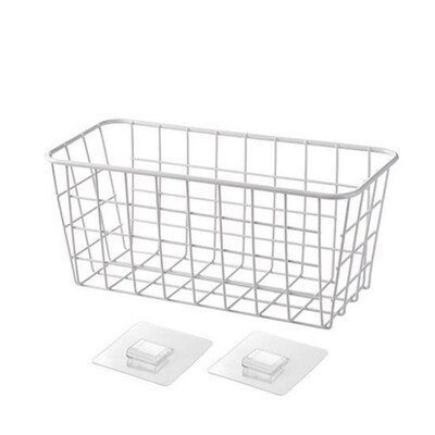 Storage-Basket Wall-Hanging-Rack Kitchen-Accessories Rectang