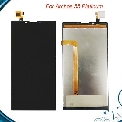 5.5 inch Black Repair Part For Archos 55 Platinum LCD Displa