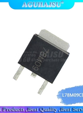 10PCS  L78M09CDT TO-252 78M09 SMD L78M09 new Linear regulato