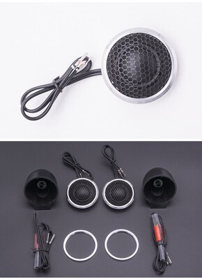 som automotivo 100W Super Silk Dome Tweeter Speakers Car Pow