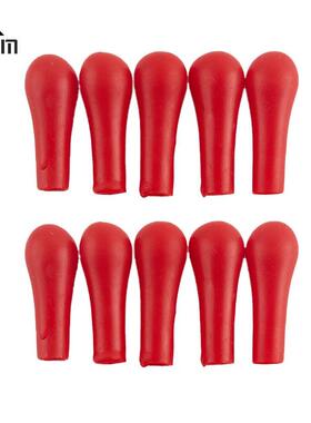 10pcs Dropper Red Rubber Bulb Head Dropping Bottle Insert Pi