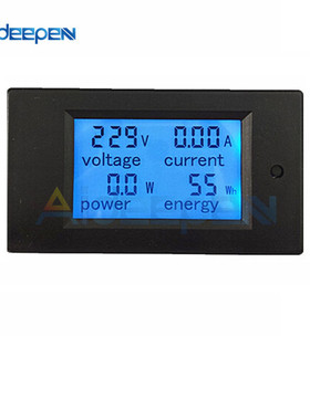 AC 220V 80V~260V 20A Single Phase Digital Ampermeter Power E