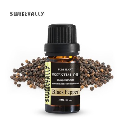 10ML Black Pepper Essential Oil Promote Appetite Essential