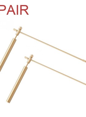 1pair Adjustable Detachable Copper Dragon Seeking Dowsing R