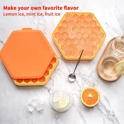 Honeycomb Ice Cube Trays 37 Grid Silica Gel Ice Cube Mold Fo