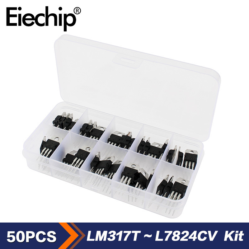50PCS L7805CV TO220 L7805 TO-220 LM317T L7806CV L7808CV L780