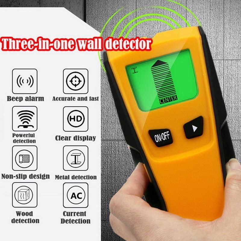 3 In 1 Metal Detector Find Metal Wood Studs AC Voltage Live