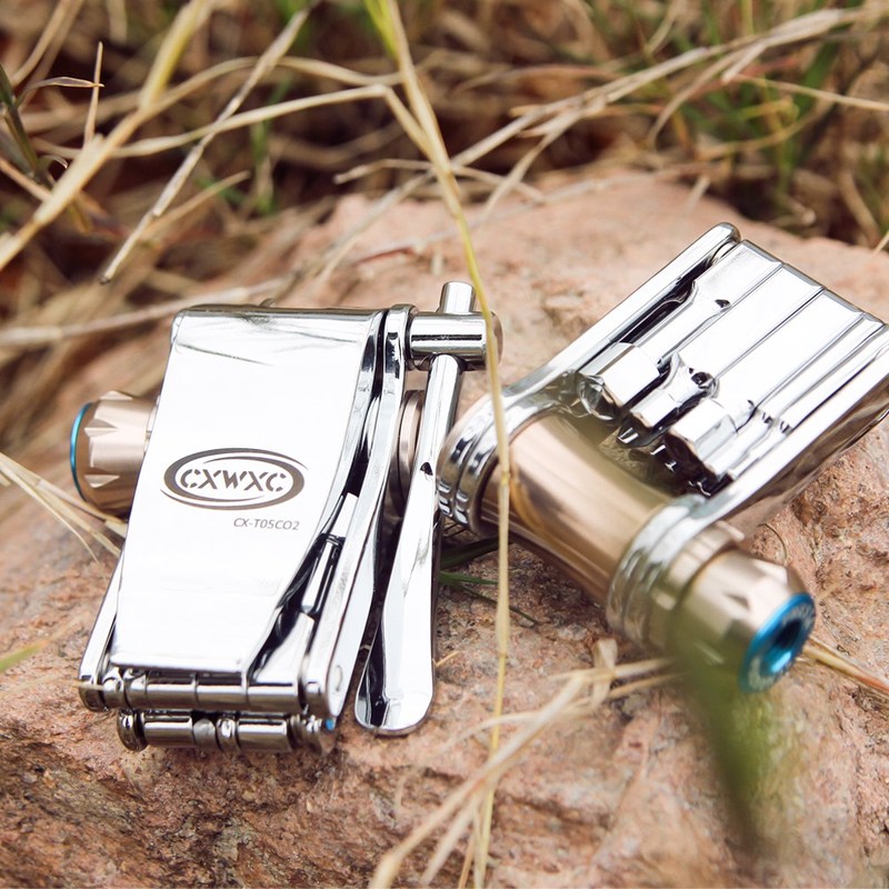 16 in 1 bicycle multi-function tool chain breaker tire CO2 i