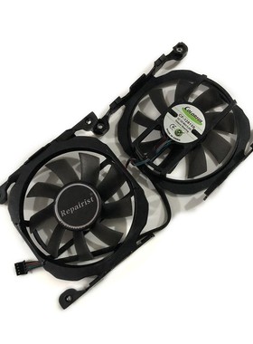 2pcs/set CF-12815B/S GPU Cooler Graphics Fan For ELSA GeForc