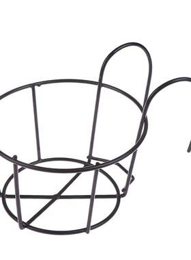 rought Iron Potted Stander Flower Pot Rack Stand basion Disp