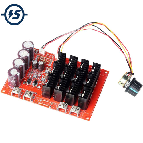 DC Motor Speed Controller 3600W 60A PWM Speed Control Module