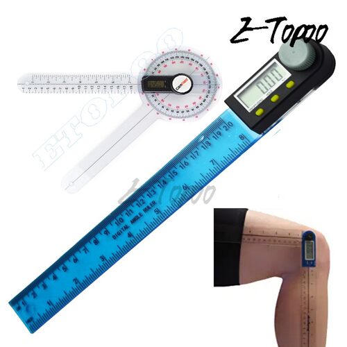 1pcs 200mm Digital LCD Protractor Inclinometer Goniometer L