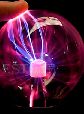 1PC Plastic Luminaria Glass Plasma Ball Hot Magic USB Sphere