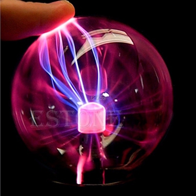 1PC Plastic Luminaria Glass Plasma Ball Hot Magic USB Sphere