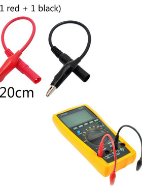 2PCS DIY Test Leads Alligators High Quality Alligator Clips