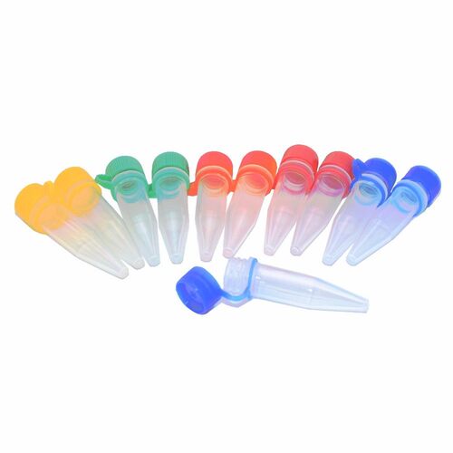 100pcs Microcentrifuge Tube with Snap Cap 1.5ml Centrifuge