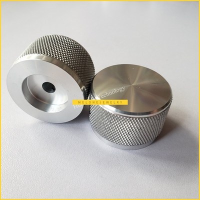 2pcs alunum knob potentiometer knob 35*22*6mm Scrub potentio