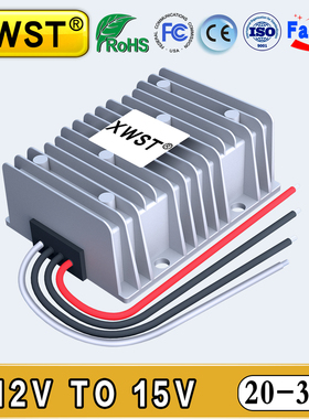 XWST DC DC 12V to 15V 20A 25A 28A 300W Step Up Power Supply