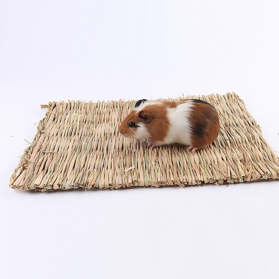 2020 Straw Mat Pet Hamster Rabbit Chewing Toy Grass Prepara