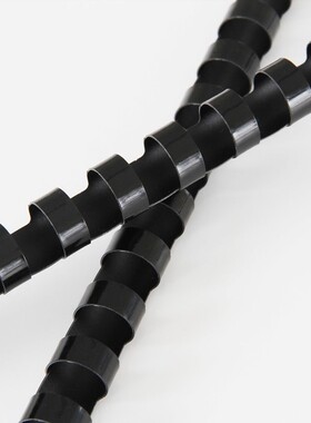 Black Plastic Comb Binding Spines ,21-ring Comb-binding A4 P