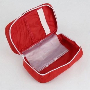 Portable Camping First Aid Kit Emergency pill Bag Storage Ca