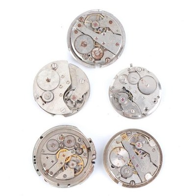 5Pcs Random Watch Waste Machinery Movement Steam Punk DIY Ma