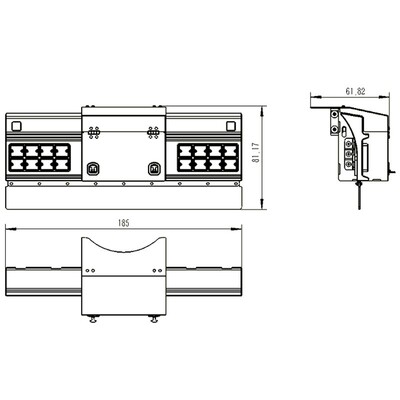 LESU Metal Taillight Toolbox 1/14 TAMIYA Scania R620 R470 RC