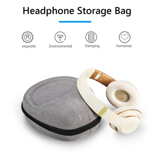 Hard EVA Headphone Travel Carrying Case Pouch with Hook for