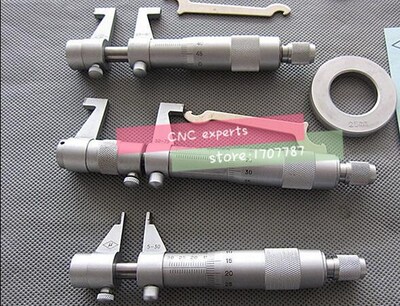 5-30mm 25-50mm 50-75mm 3pcs/set Inside micrometer spiral mic