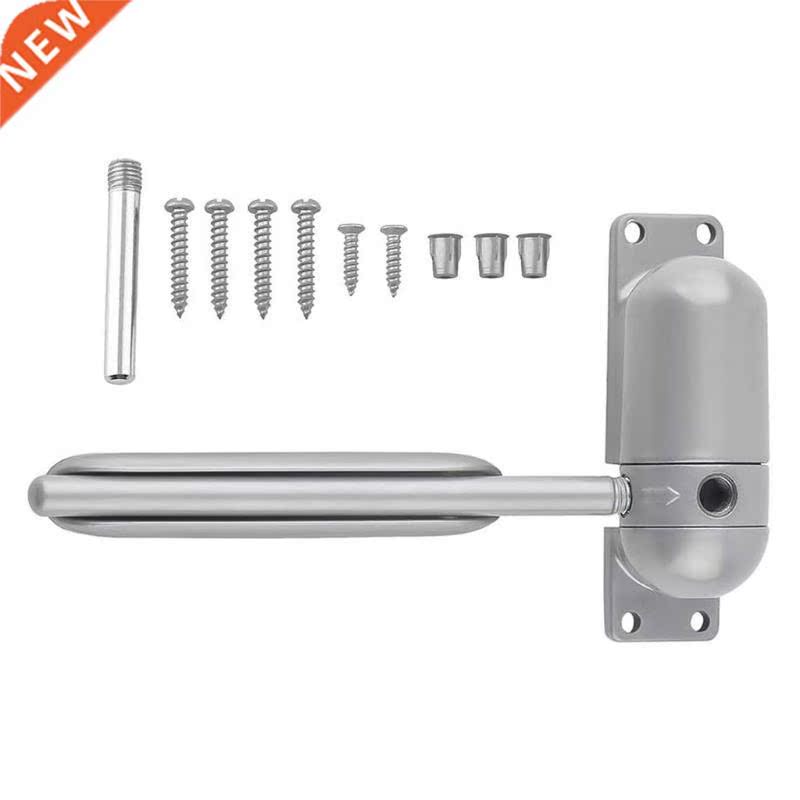 Stainless Steel Automatic Door Closer Spring Buffer Adjustab