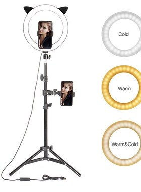 Tongdaytech LED Ring Light  10Inch Dimmable Selfie LED R