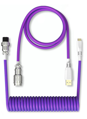 1.8M USB Type-C Detachable Mechanical Keyboard Cable Aviatio