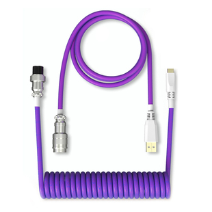 1.8M USB Type-C Detachable Mechanical Keyboard Cable Aviatio