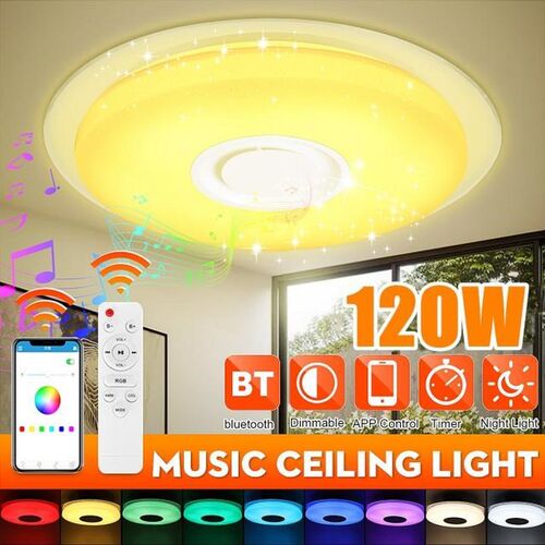 LED Ceiling Lights RGB Dimmable Smart Phone APP Remote Contr