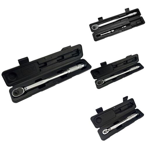 Adjustable 1/4 3/8 1/2 Torque Wrench Square Drive 5-210N.m T