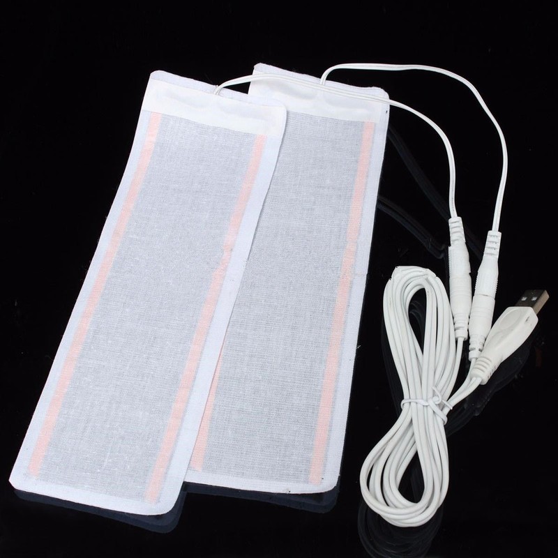 Hot sale 1 Pair  5V USB Electric Heating Element Film Heater