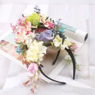 Halloween Rose Flower Headband Kids Women Spiders Flower