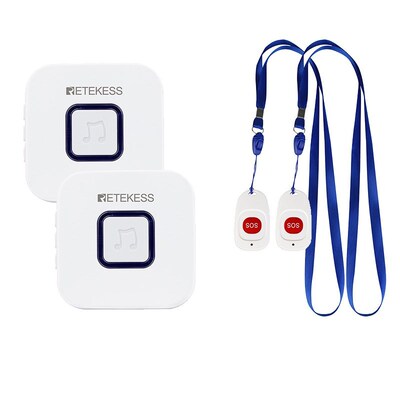 Wireless Caregiver Pager SOS Call Button Nurse Calling Alert